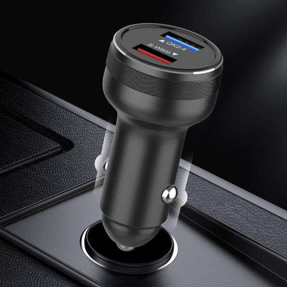 DASH / WARP 30W Car Flash Charger for OnePlus (Red)