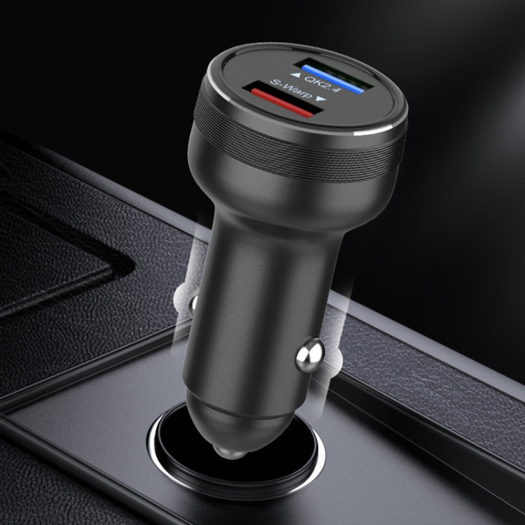 DASH / WARP 30W Car Flash Charger for OnePlus (Red)