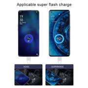 Dual USB 66W Car Flash Charger for OPPO / Huawei (Red)