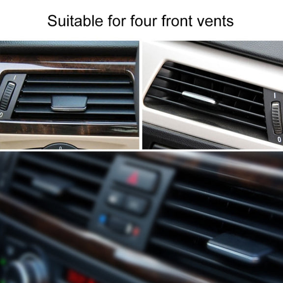 Car Front Air Conditioning Exhaust Switch Paddle Air Conditioning Leaf Clip for BMW 3 Series E90, Left and Right Drive Universal