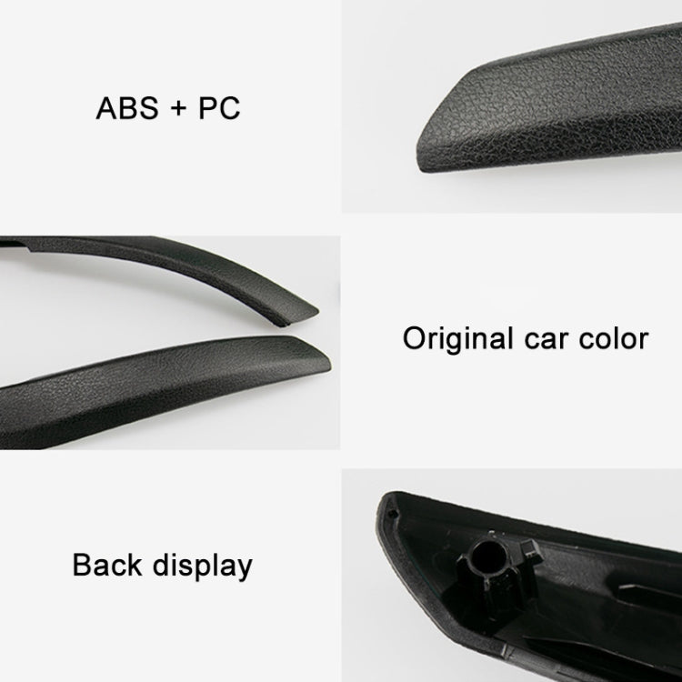 Car Right Side Inner Door Handle for BMW X1 2009-2015, Left and Right Drive Universal(Black)