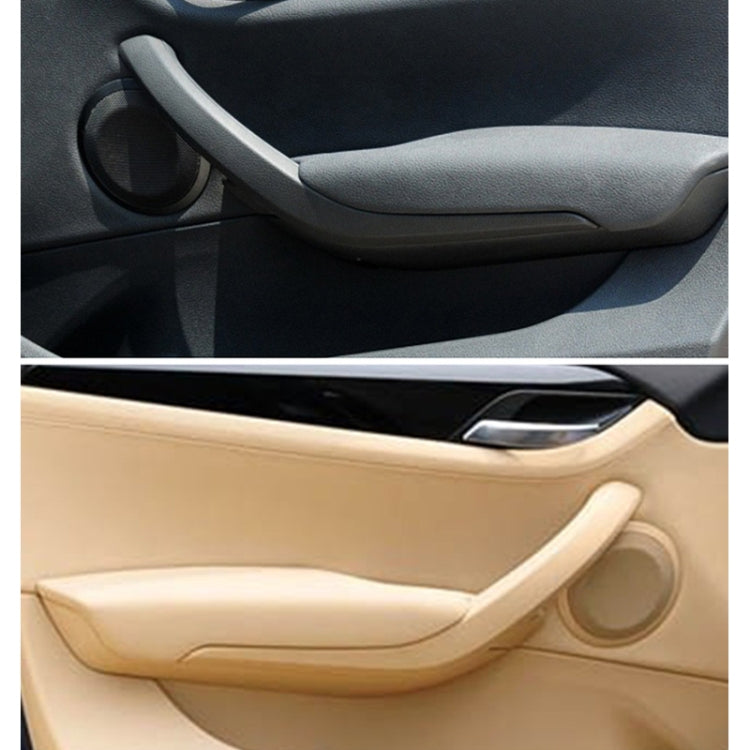 Car Right Side Inner Door Handle for BMW X1 2009-2015, Left and Right Drive Universal(Black)