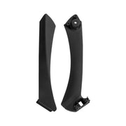 Car Right Side Inner Armrest Door Handle Assembly for BMW E90 2005-2012, Left and Right Drive Universal (Black)