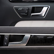 Car Right Side Electroplating Matte Inner Door Handle for Mercedes-Benz C Class W204 / X204 2008-2015, Left and Right Drive Universal