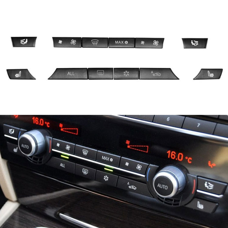 Car Air Conditioner Panel Switch Button 12-button 61319313923 for BMW  F10 / F07 / F02 - Air Conditioning System by PMC TechLife | Online Shopping South Africa | PMC TechLife