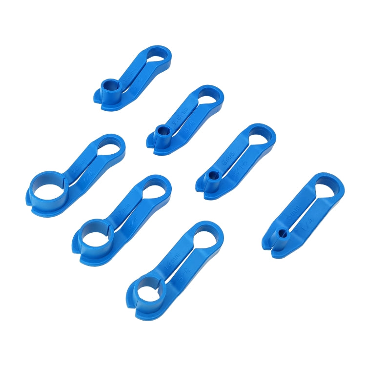 ZK-078 7 in 1 Car Fuel Line Angled Disconnect Tool Set - Engine Repair Tools by PMC TechLife | Online Shopping South Africa | PMC TechLife | Buy Now Pay Later Mobicred