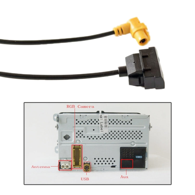 Car RCD510+RSN315 VDO290/292/2313A Modified USB Cable for Volkswagen / Skoda Octavia - free shipping - PMC TechLife - Order now!