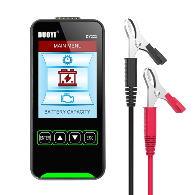 DUOYI DY222 Car 12V / 24V Battery Tester - free shipping - PMC Jewellery - Order now!