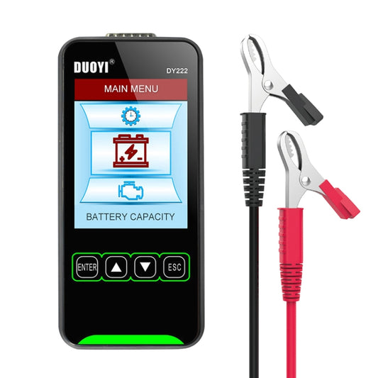DUOYI DY222 Car 12V / 24V Battery Tester - free shipping - PMC Jewellery - Order now!