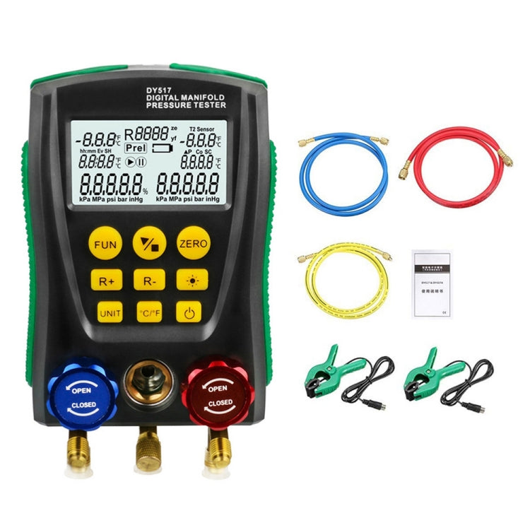 DUOYI DY517A Car Air Conditioning Diagnostic Instrument Temperature Monitor Fluoride Meter - free shipping - PMC TechLife - Order now!