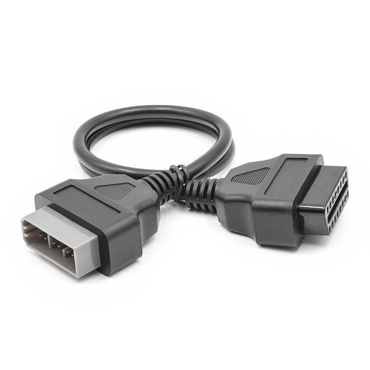 14Pin to 16Pin Car OBD2 Conversion Cable OBDII Diagnostic Adapter Cable for Nissan - Cables & Connectors by PMC TechLife | Online Shopping South Africa | PMC TechLife