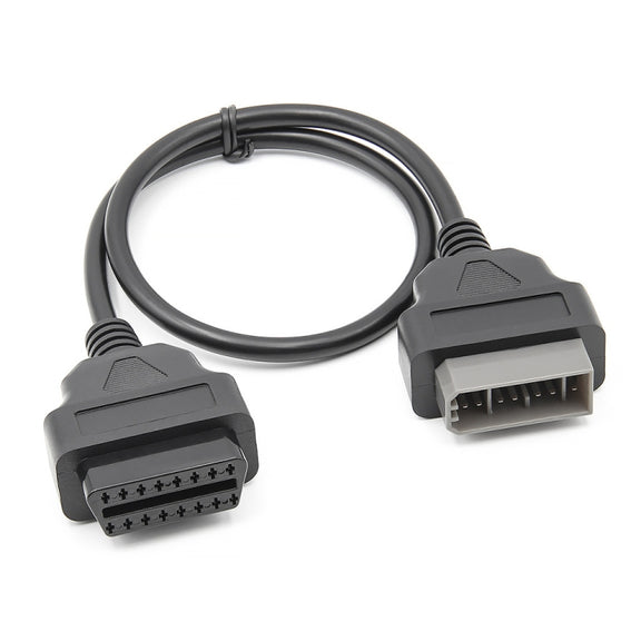 14Pin to 16Pin Car OBD2 Conversion Cable OBDII Diagnostic Adapter Cable for Nissan