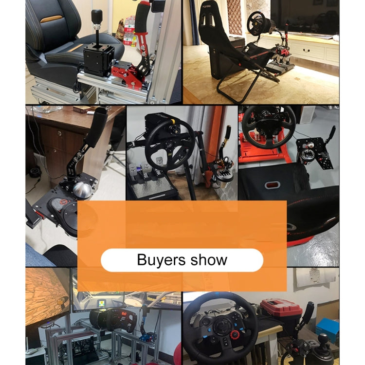 Modified Analog Linear 14bit USB Racing Game PC Drifting Handbrake for Win System, with Support Holder - Others by PMC TechLife | Online Shopping South Africa | PMC TechLife