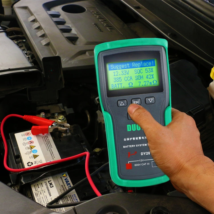 DUOYI DY2015 Car 12V Battery Tester Digital Diagnostic Tools - free shipping - PMC Jewellery - Order now!