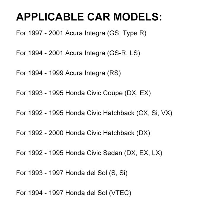 Car Modified Rear Suspension Stabilizer Rod for Honda Civic EK(Black) - free shipping - PMC TechLife - Order now!