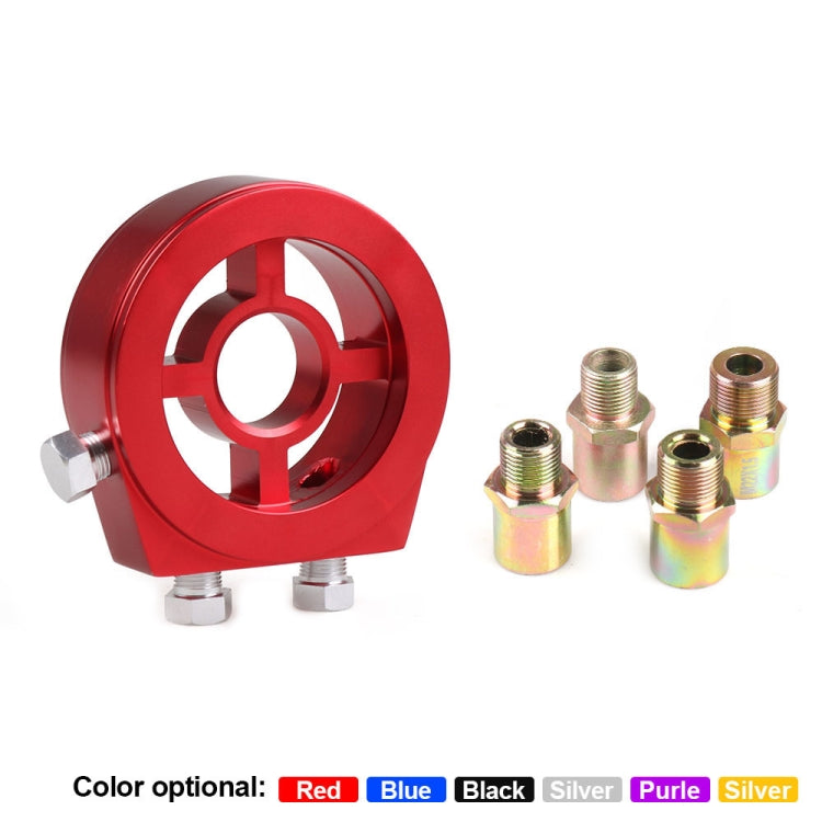 Car Modification Oil Temperature and Oil Pressure Gauge Adapter (Red) - Engine Fittings by PMC TechLife | Online Shopping South Africa | PMC TechLife