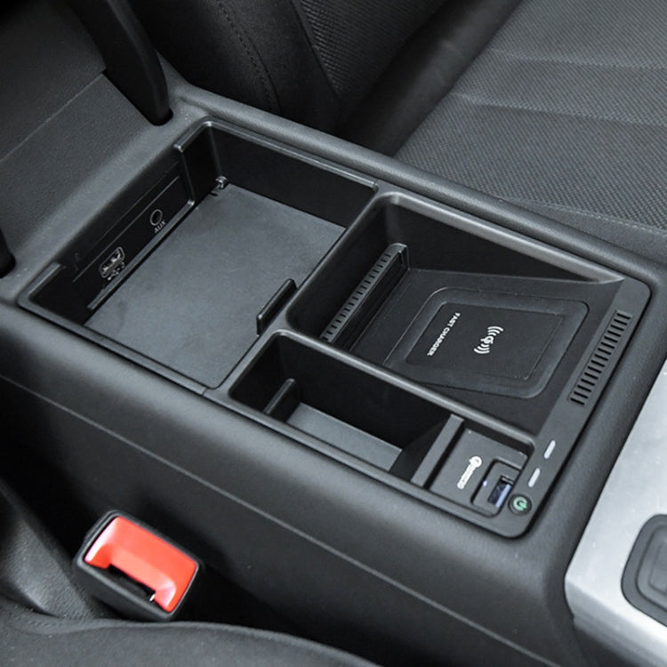 HFC-1050 Car Qi Standard Wireless Charger 10W Quick Charging for Audi A4L 2017-2022, Left Driving - Wireless Charging Pads by PMC TechLife | Online Shopping South Africa | PMC TechLife