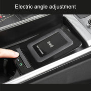 HFC-1052 Car Qi Standard Wireless Charger 15W / 10W Quick Charging for Audi A6L 2019-2022, Left Driving