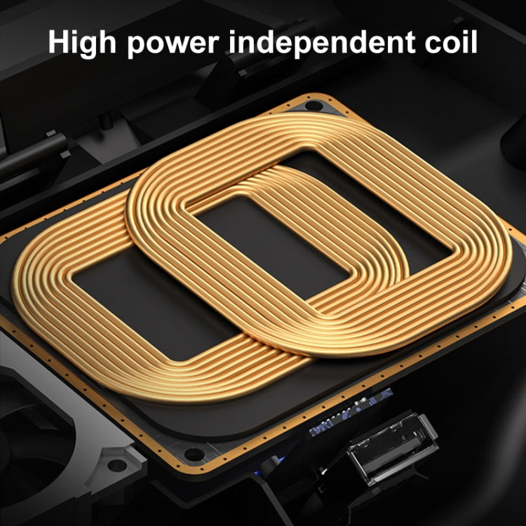 HFC-1014 Car Qi Standard Wireless Charger 10W Quick Charging for BMW X1 2020-2022, Left Driving with USB Interface