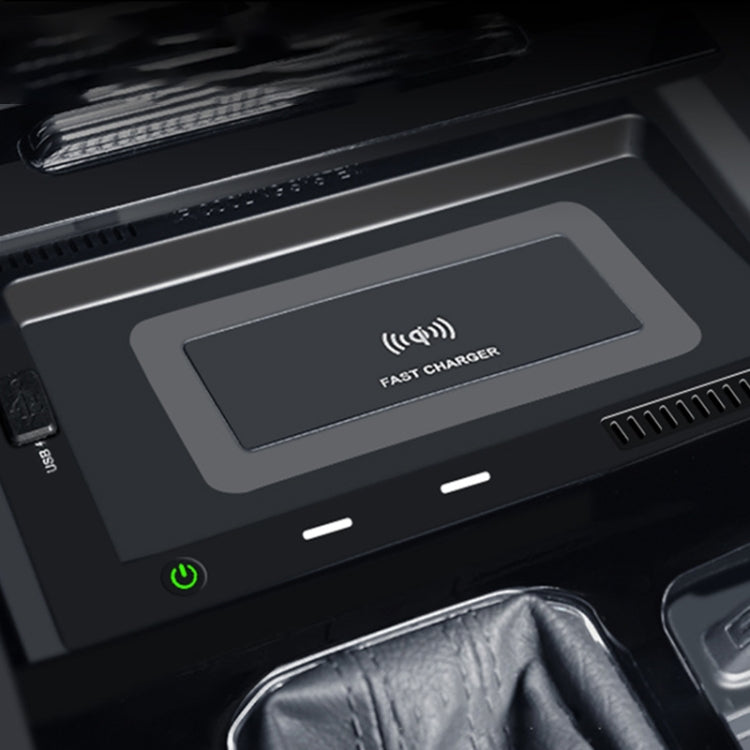 HFC-1031 Car Qi Standard Wireless Charger 10W Quick Charging for Volkswagen Teramont 2018-2020, Left Driving - Wireless Charging Pads by PMC TechLife | Online Shopping South Africa | PMC TechLife