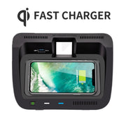 HFC-1062 Car Qi Standard Wireless Charger 10W Quick Charging for Toyota RAV4 2020-2021, Left Driving