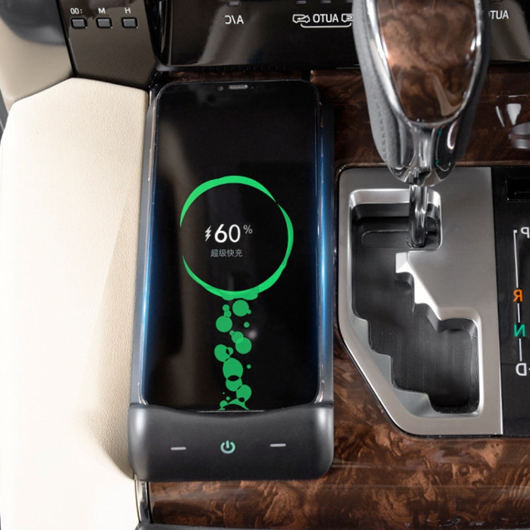 HFC-1064 Car Qi Standard Wireless Charger 10W Quick Charging for Toyota Alphard 2018-2021, Right Driving - Wireless Charging Pads by PMC TechLife | Online Shopping South Africa | PMC TechLife