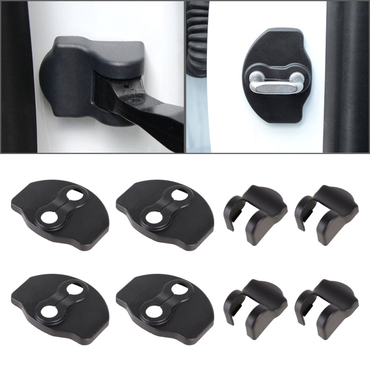 Car Door Lock Cover + Limiter Cover for Tesla Model Y - free shipping - PMC TechLife - Order now!
