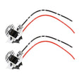 1 Pair TK-305 H7 Halogen Lamp Socket Car Bulb Holder Base with Cable - Wires by PMC TechLife | Online Shopping South Africa | PMC TechLife
