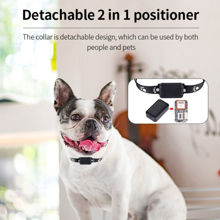 P03 2G Waterproof Pet GPS Tracker GPS+AGPS+WiFi+LBS Locator - Pet Tracker by PMC Jewellery | Online Shopping South Africa | PMC Jewellery | Buy Now Pay Later Mobicred