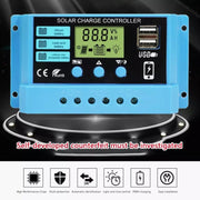 30A Solar Charge Controller 12V / 24V Lithium Lead-Acid Battery Charge Discharge PV Controller