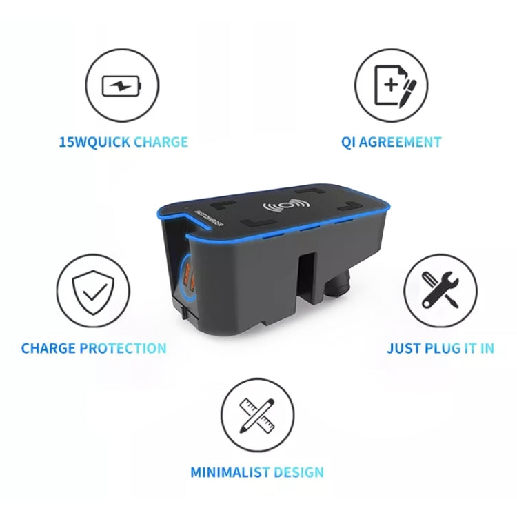 Car 15W Wireless Charger for Volvo XC60 / XC90 - free shipping - PMC TechLife - Order now!