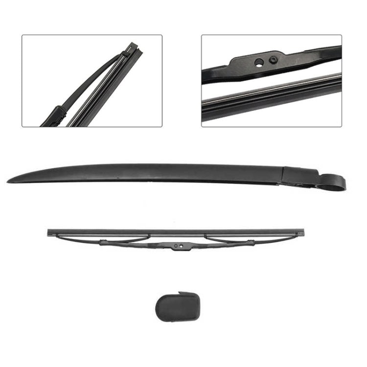 JH-PS01 For Porsche Cayenne 2003-2010 Car Rear Windshield Wiper Arm Blade Assembly 955 628 040 02 - Windscreen Wipers by PMC TechLife | Online Shopping South Africa | PMC TechLife