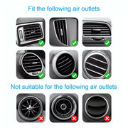 Car Wireless Charger Multifunctional Mobile Phone Wireless Charger Stand (Black)