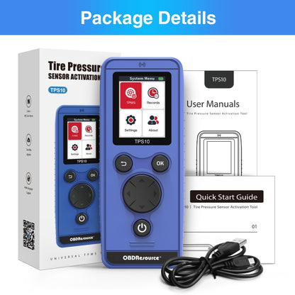 OBDResource TPS10 Car Tire Pressure Reset Meter EL50448 - free shipping - PMC Jewellery - Order now!
