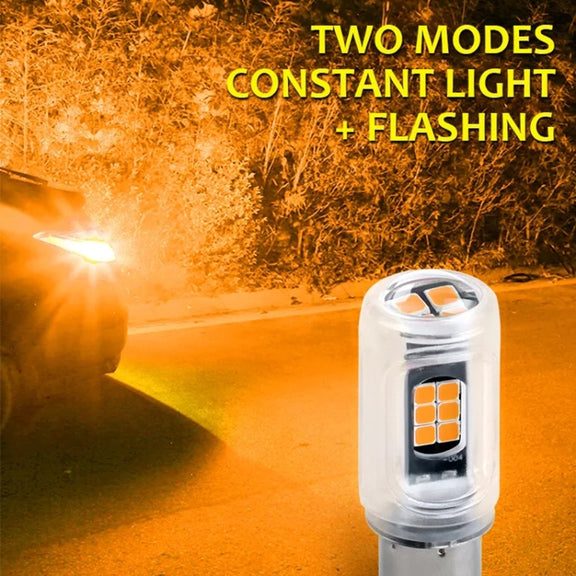 2pcs 1157 DC12V / 2.16W / 0.18A / 480LM Car LED Brake Light (Red Light)