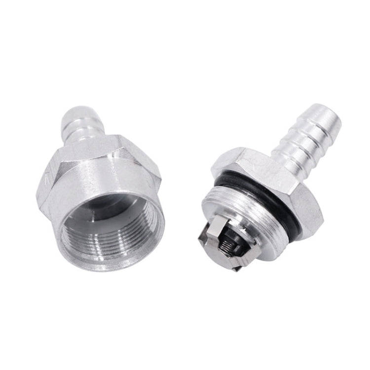 Car 8mm Aluminium Alloy Fuel Petrol One Way Non Return Check Valve - free shipping - PMC TechLife - Order now!
