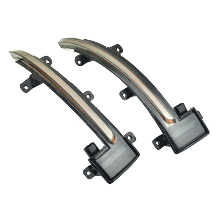 1 Pair For Audi TT MK2 2007-2014 Car Dynamic LED Turn Signal Light Rearview Mirror Flasher Water Blinker (Transparent Black)