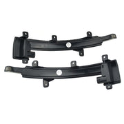 1 Pair For Audi TT MK2 2007-2014 Car Dynamic LED Turn Signal Light Rearview Mirror Flasher Water Blinker (Transparent Black)