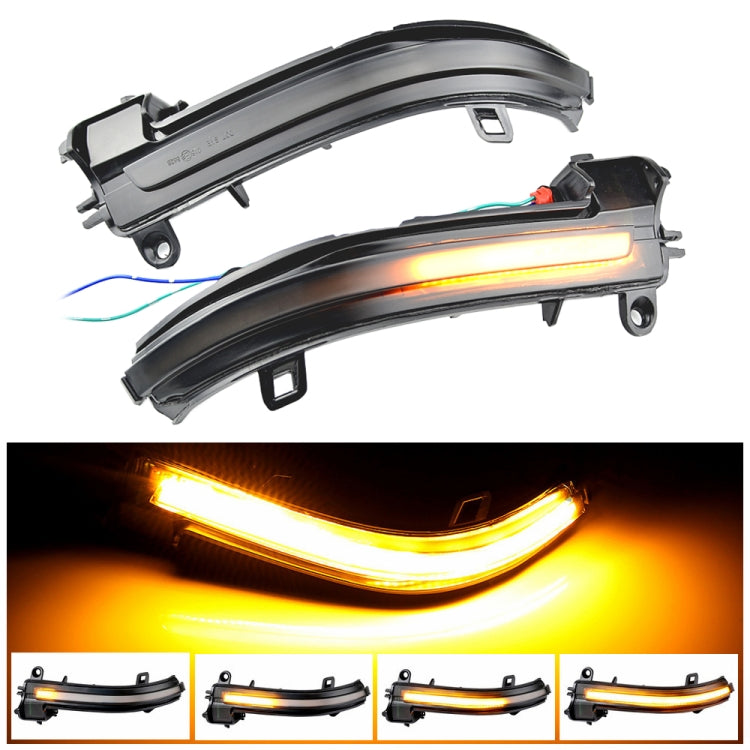 1 Pair For BMW 3 Series F20 Car Dynamic LED Turn Signal Light Rearview Mirror Flasher Water Blinker (Transparent Black) - free shipping - PMC TechLife - Order now!
