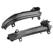 1 Pair For BMW 3 Series F20 Car Dynamic LED Turn Signal Light Rearview Mirror Flasher Water Blinker