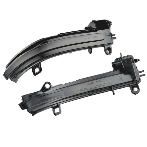 1 Pair For BMW 3 Series F20 Car Dynamic LED Turn Signal Light Rearview Mirror Flasher Water Blinker