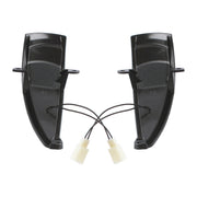 1 Pair For Honda Civic 2006-2011 Car Dynamic LED Turn Signal Light Rearview Mirror Flasher Water Blinker (Transparent Black)