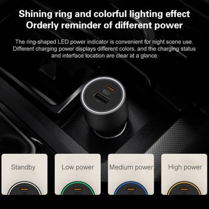 Original Xiaomi CC07ZM 100W Dual Ports USB + USB-C / Type-C Car Charger Fast Charging Version 1A1C - free shipping - PMC Jewellery - Order now!
