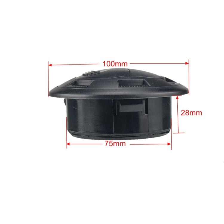 Universal AC Air Outlet Vent with Grid or RV Bus Boat Yacht Auto Air Conditioner Vent Replacement Parts Car Accessories, Size: 100 x 75mm - Air Conditioning System by PMC TechLife | Online Shopping South Africa | PMC TechLife