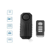 Wireless Anti-Theft Vibration Motorcycle Bicycle Water-resistant Security Bike Alarm with Remote