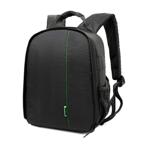 INDEPMAN DL-B012 Portable Outdoor Sports Backpack Camera Bag for GoPro, SJCAM, Nikon, Canon, Xiaomi Xiaoyi YI, Size: 27.5 * 12.5 * 34 cm(Green)