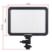 YELANGU YLG0504B 204 LEDs 1000LM 3300-5600K No Polar Dimmable Studio Light Video & Photo Light for Canon, Nikon, DSLR Cameras
