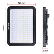 YELANGU YLG0504B 204 LEDs 1000LM 3300-5600K No Polar Dimmable Studio Light Video & Photo Light for Canon, Nikon, DSLR Cameras