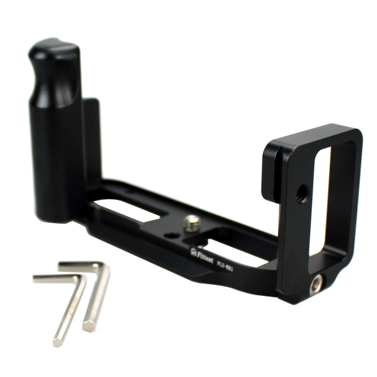 FITTEST FLS-RX1 Vertical Shoot Quick Release L Plate Bracket Base Holder for Sony RX1 (Black) - L-Bracket by FITTEST | Online Shopping South Africa | PMC Jewellery | Buy Now Pay Later Mobicred