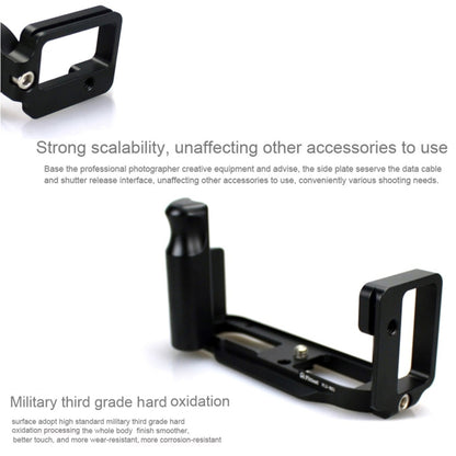 FITTEST FLS-RX1 Vertical Shoot Quick Release L Plate Bracket Base Holder for Sony RX1 (Black) - L-Bracket by FITTEST | Online Shopping South Africa | PMC Jewellery | Buy Now Pay Later Mobicred